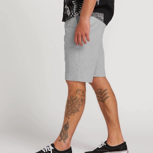 Volcom shorts | FRICKIN MODERN STRETCH SHORTS - GREY - Picture 8 of 12